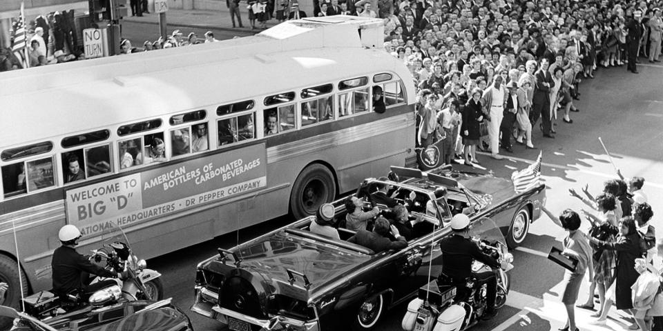 jfk motorcade dallas