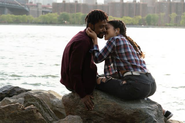 Sarah Shatz/Netflix LaKeith Stanfield and Gina Rodriguez in 'Someone Great'