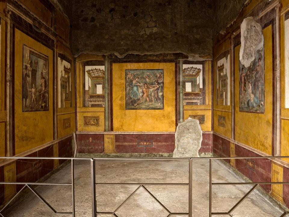 The restored room of Pentheus.