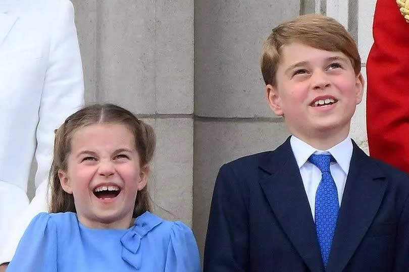 Princess Charlotte and Prince George