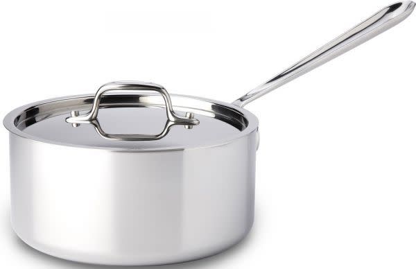 2) 3-Qt. Sauce Pan with Lid / Stainless