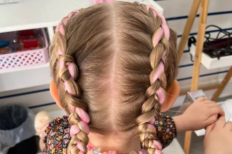 My daughter's hair looked amazing -Credit:Grimsby Live