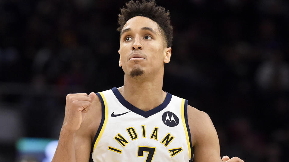 Malcolm Brogdon, pictured playing for the Indiana Pacers, has been one of the most impressive Fantasy bargains this season.