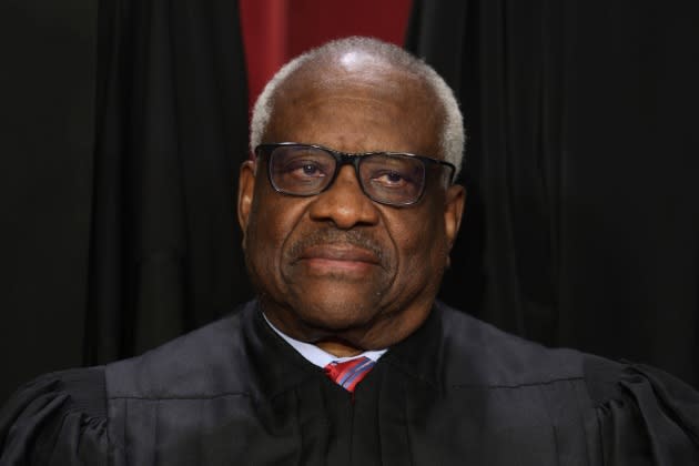 The U.S. Supreme Court Poses For Official Group Photo - Credit: Alex Wong/Getty Images