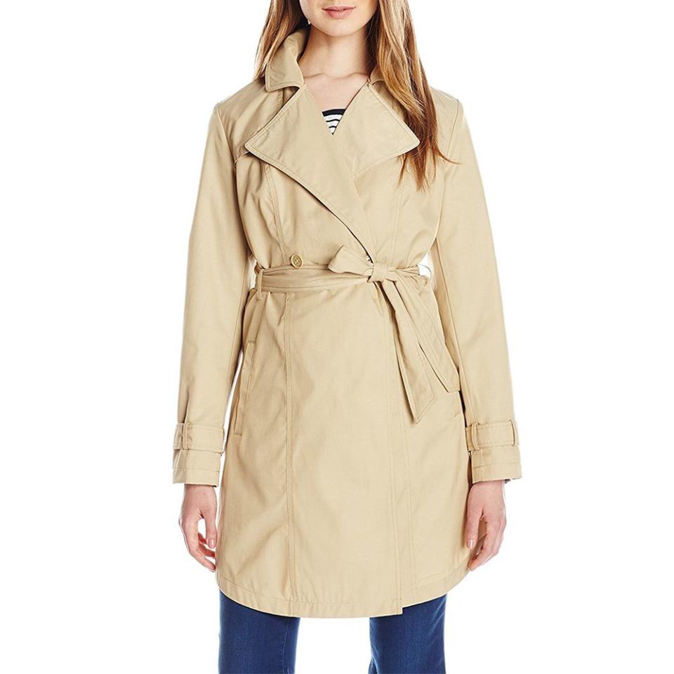 Kenneth Cole Women's Classic Trench Coat