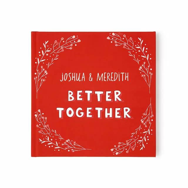 Better Together Personalized Book of Love