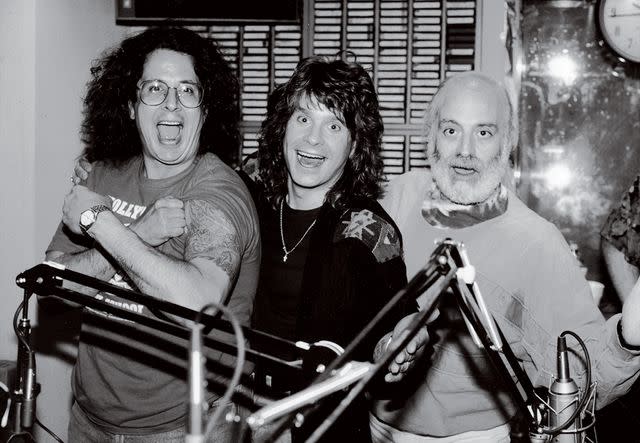 <p>Courtesy Mark Volman</p> Mark Volman and Howard Kaylan, a.ka. Flo & Eddie, with Ozzy Osbourne for their radio show.