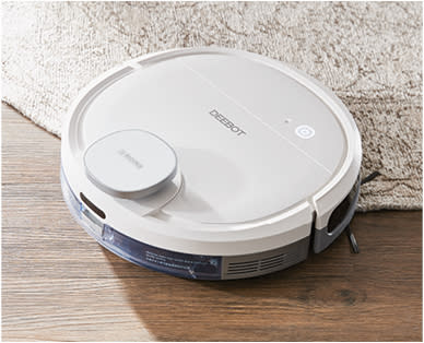 The Ecovacs Deebot OZMO 900 Robot Vacuum Cleaner. Image: Aldi