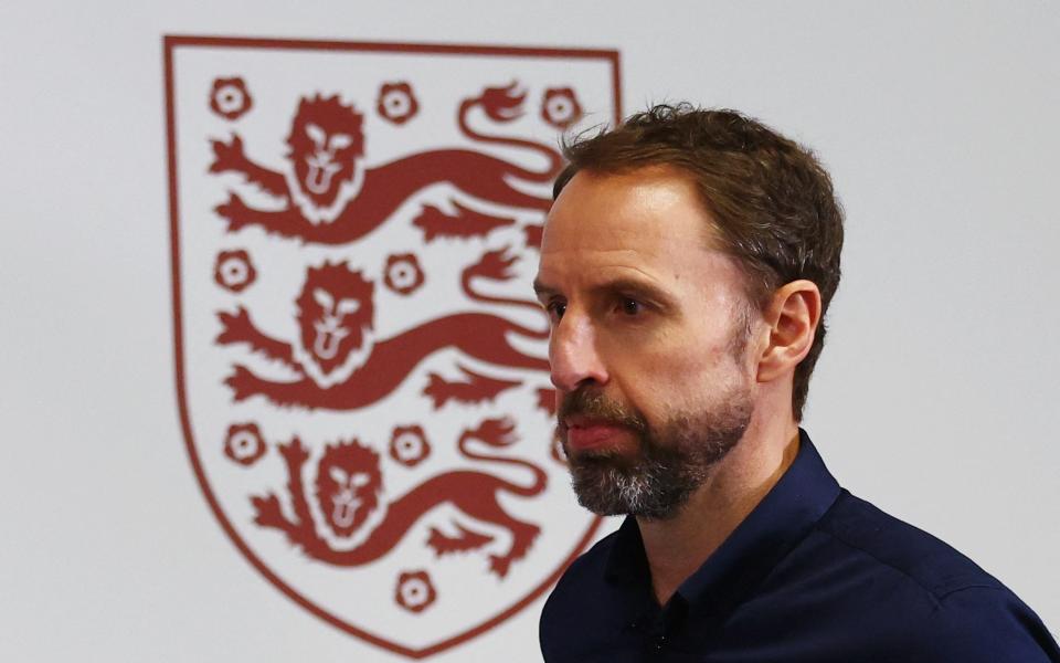 England manager Gareth Southgate/Gareth Southgate will lead England as manager for fourth consecutive major tournament