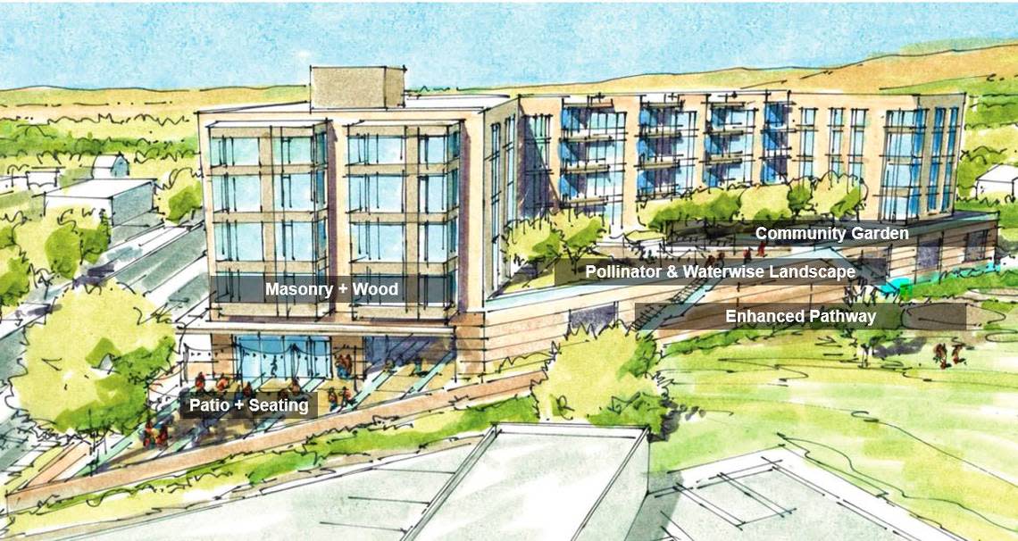 On Tuesday, the Boise City Council voted to defer impact fees owed to the Ada County Highway District for a planned affordable housing project on a 0.94-acre property at 3912 W. State St., west of Veterans Memorial Parkway. The project is set to become apartments targeted for mixed income renters.