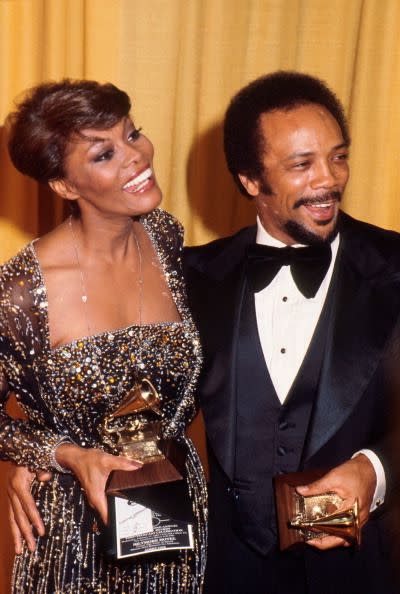 Dionne Warwick and Quincy Jones, 1979