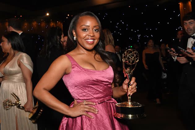 Brunson, who won an Emmy for Outstanding Lead Actress in a Comedy Series, appears at the awards ceremony in Los Angeles on Jan. 15.