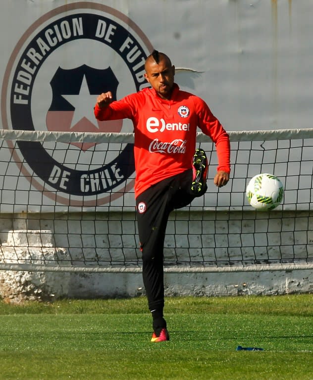 Arturo Vidal said Chile would not be affected by the absence of captain and goalkeeper Claudio Bravo