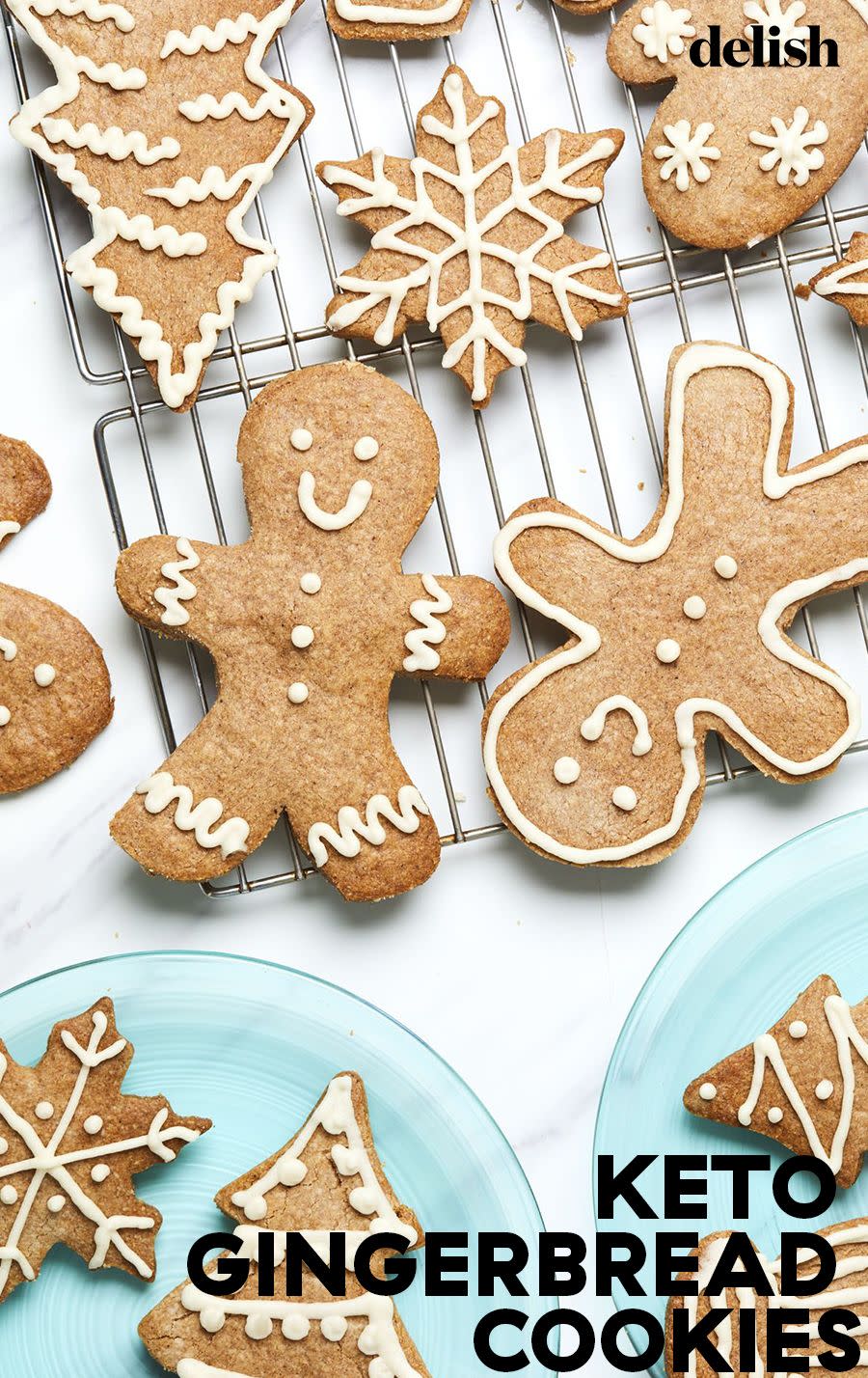 keto gingerbread cookies