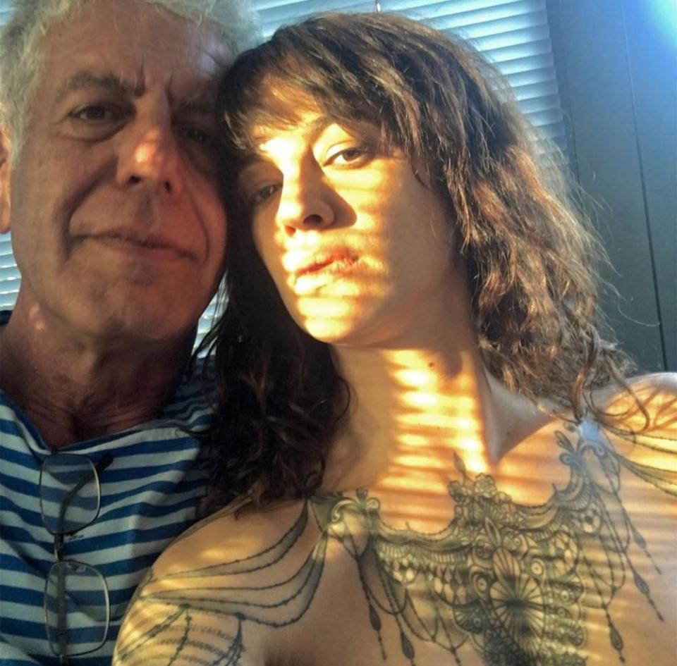 Anthony Bourdain and Asia Argento