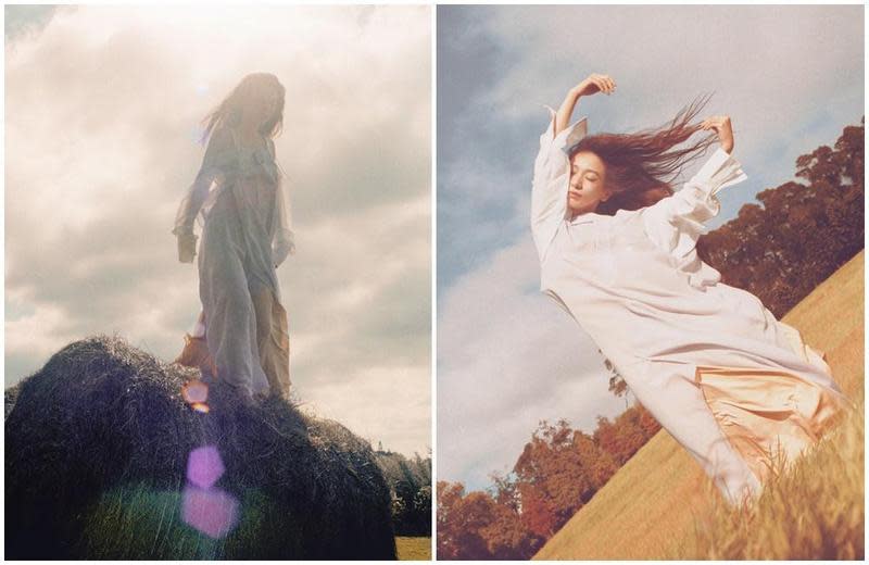 Hebe田馥甄釋出新單曲〈懸日〉，以一顆即將落下的懸日引發在城市裡的微觀愛情寫照，比擬愛情的斷捨離。（何樂音樂提供）