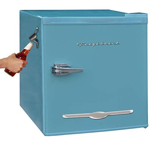 EFR176-BLUE 1.6 cu ft Blue Retro Fridge with Side Bottle Opener