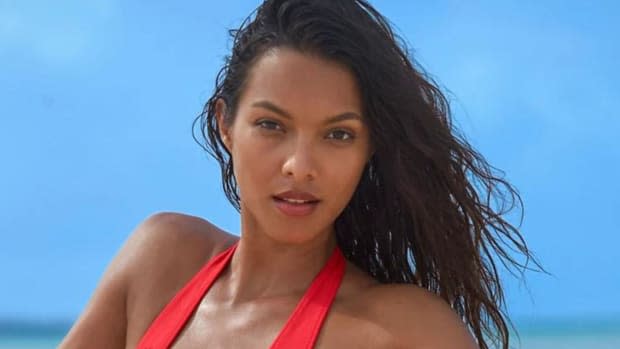 We're Still Not Over These 6 Neon Swimsuits Lais Ribeiro Wore in the Bahamas