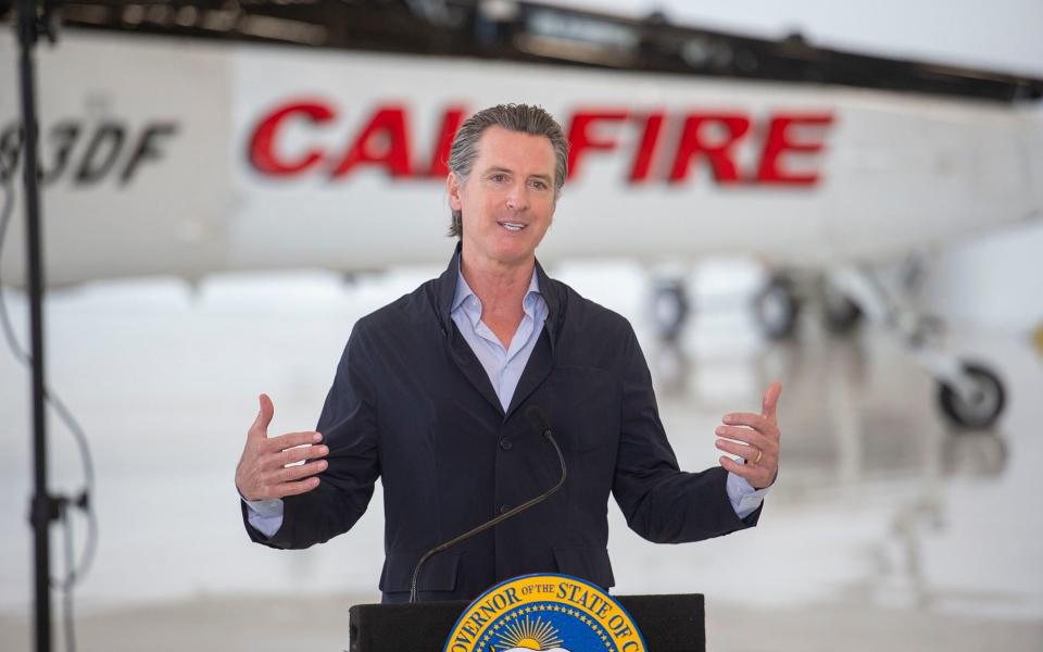 California Gov. Gavin Newsom