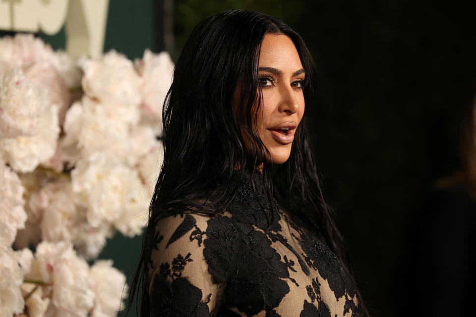 Kim Kardashian attends the Baby2Baby fundraising gala in West Hollywood, Los Angeles, California, U.S., November 11, 2023. REUTERS/Mario Anzuoni