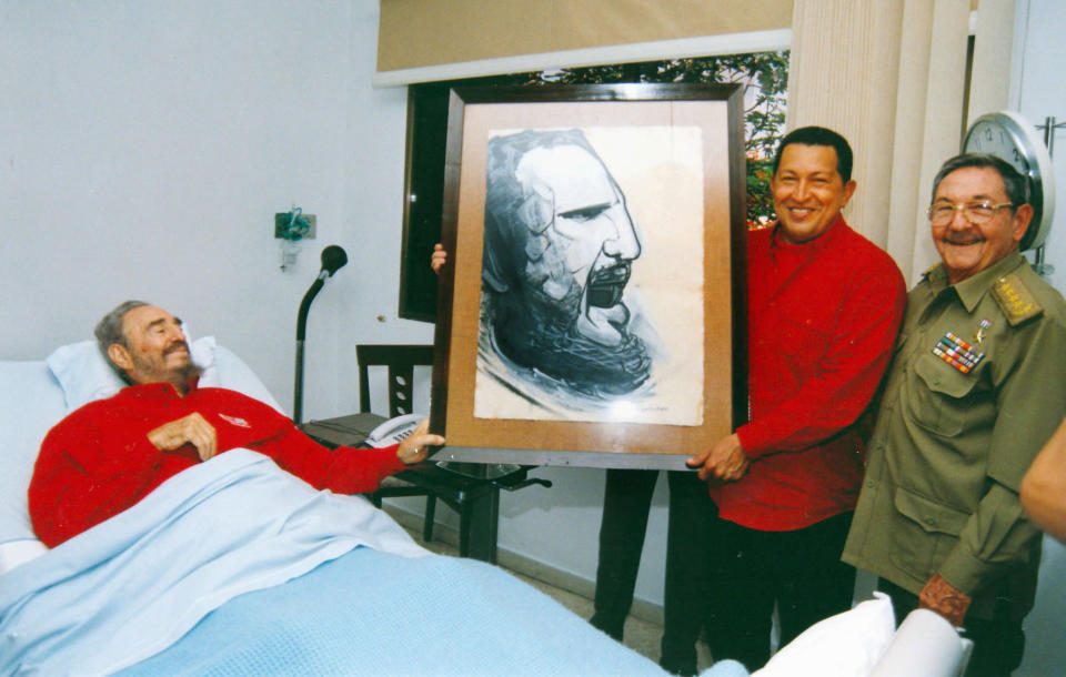 Castro Chavez Cuba Venezuela