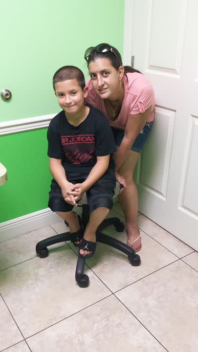 Florida mom Nicole Gainey was arrested for allowing her son to walk to a park alone. (Photo: GoFundMe)