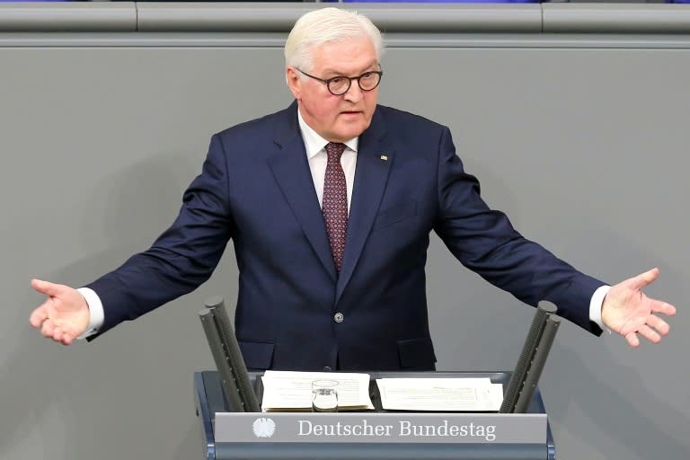German President Frank-Walter Steinmeier was also among those affected