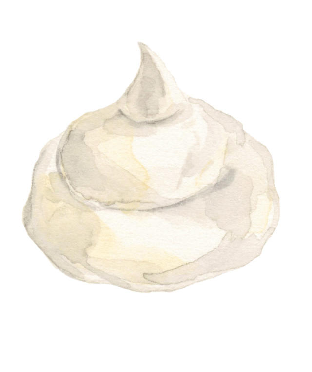 whip cream drawing