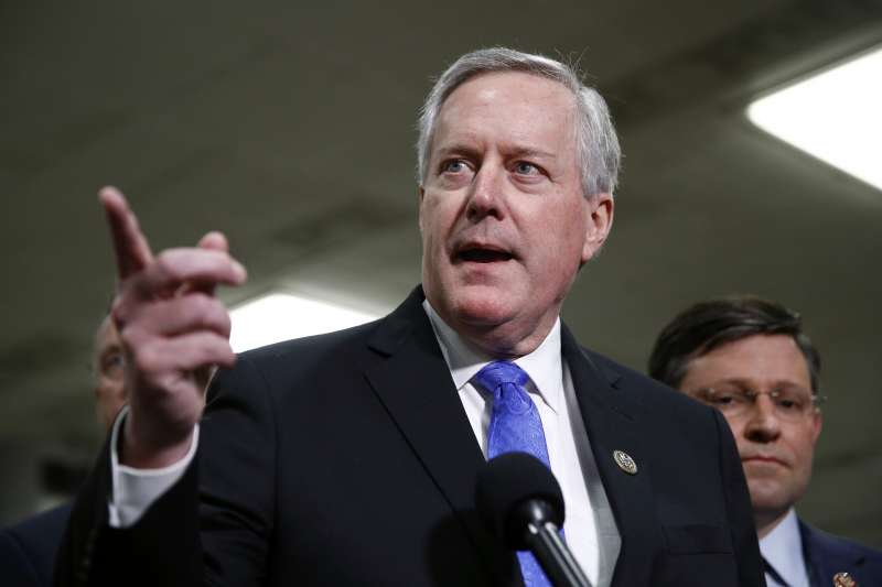 美國總統川普第四任白宮幕僚長梅多斯（Mark Meadows）（AP）