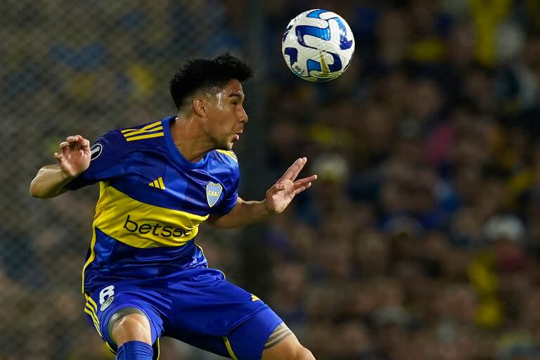 Guillermo 'Pol' Fernández vuelve a jugar en Boca tras cumplir la sanción en la Copa Sudamericana