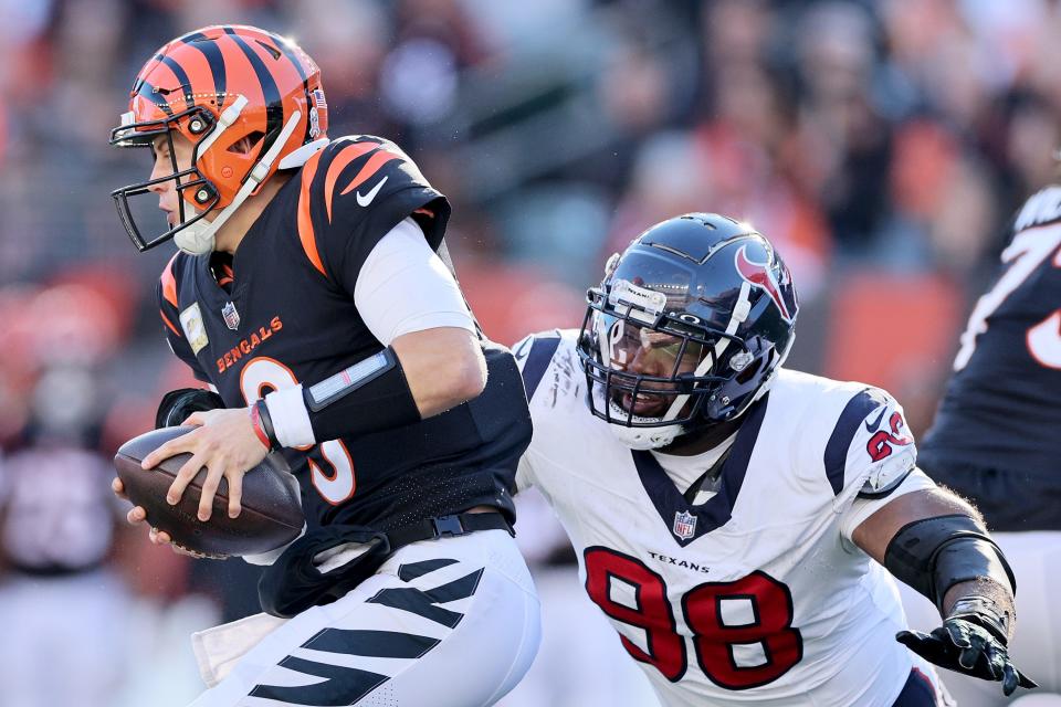 Sheldon Rankins sacks Joe Burrow