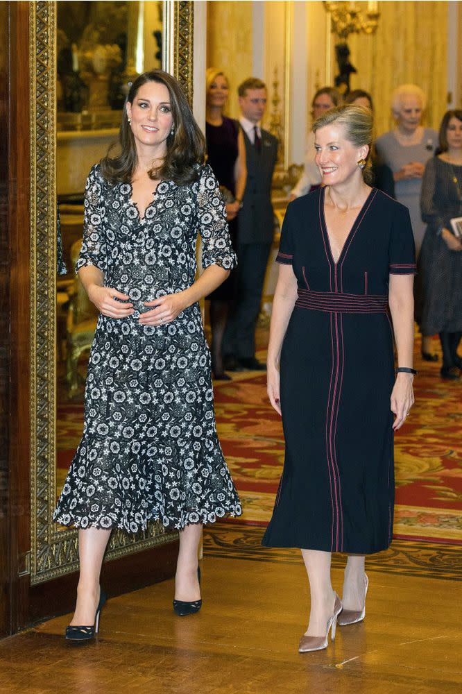 Kate Middleton and Sophie, Countess of Wessex