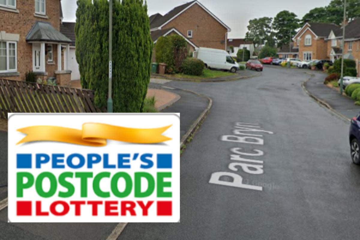 Residents of Parc Bryn in Blackwood have won a big prize in the People's Postcode Lottery <i>(Image: Google)</i>