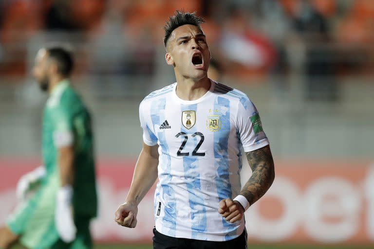 Lautaro Martínez, el goleador del ciclo de Scaloni