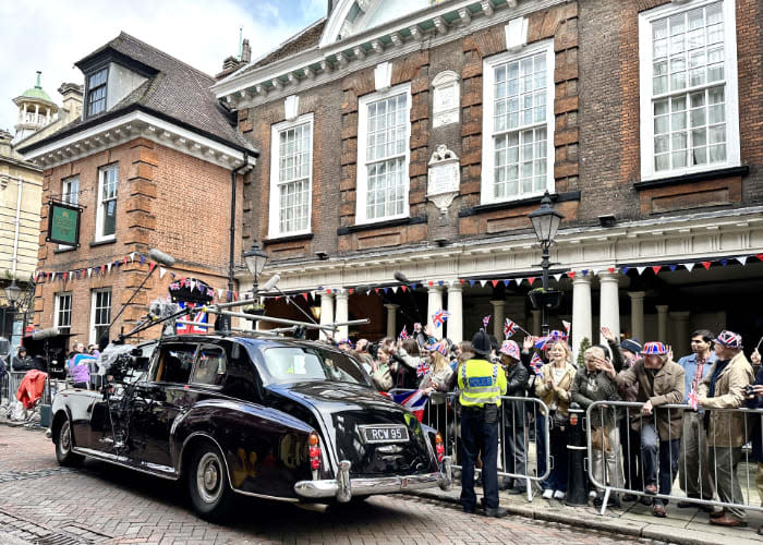 Rodaje de The Crown