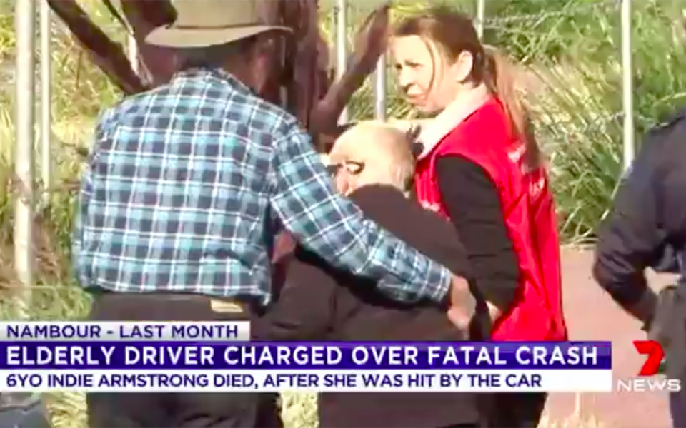 Police have charged an 86-year-old woman with dangerous operation of a vehicle causing death and grievous bodily harm. Source: 7 News