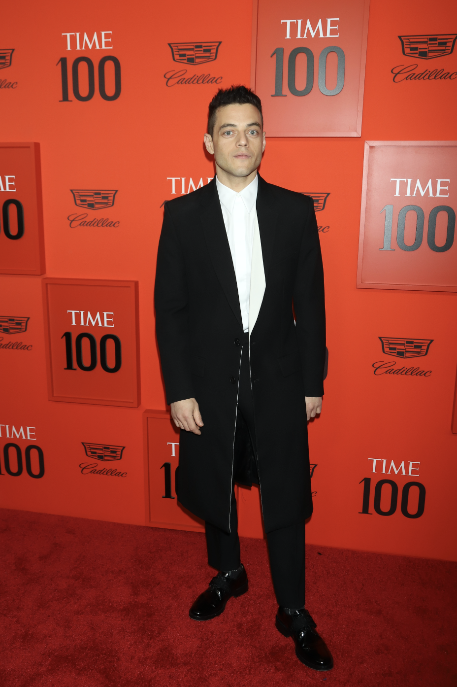 <p>The ‘Bohemian Rhapsody’ star wore a Givenchy outfit at the 2019 Time 100 Gala at Jazz at Lincoln Center in New York. <em>[Photo: PA]</em> </p>