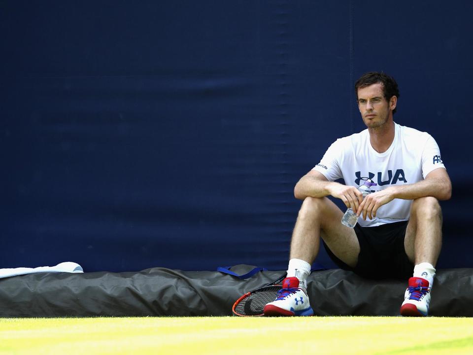 Andy Murray is targeting a return in this year's grass-court season: Getty