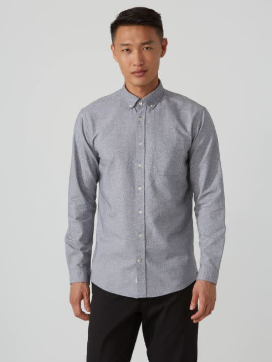 <a href="https://www.frankandoak.com/" target="_blank">Frank &amp; Oak</a> is a great option for everything from suits to T-shirts to sweaters, and most things&nbsp;cost less than they would at&nbsp;J.Crew. Plus,&nbsp;there's&nbsp;a subscription service "for those who know what they like, but need a few pointers."