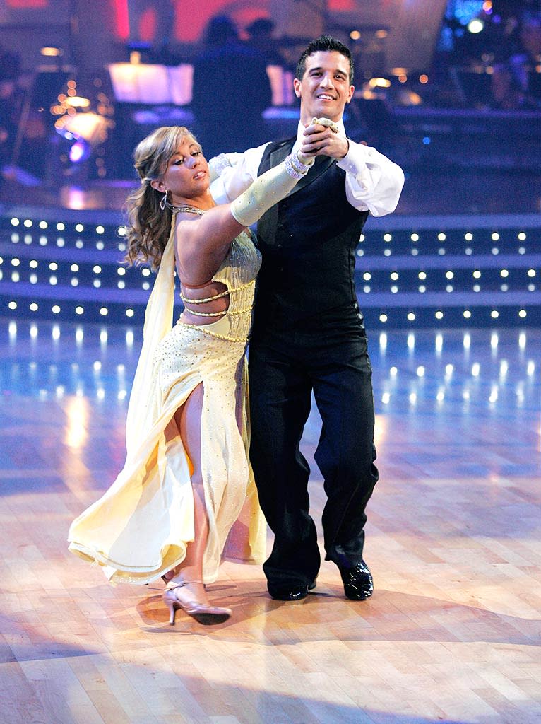 Shawn Johnson and Mark Ballas perform the Waltz to "Is It You (I Have Loved)" by Becky Jane Taylor on "Dancing with the Stars."