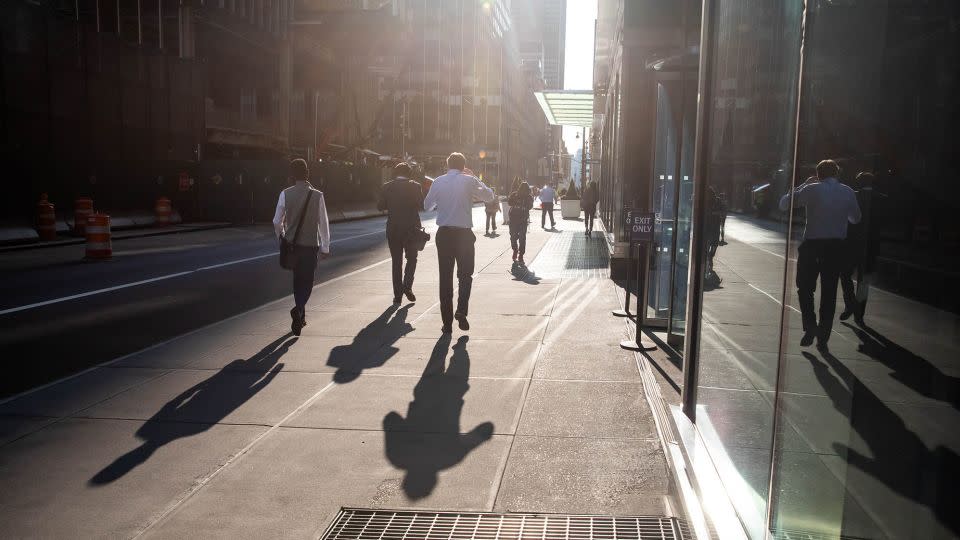 JPMorgan Chase CEO Jamie Dimon has made the case for a broader return to work, saying his firm has seen "alienation" among younger workers and that an extended stretch of working from home could bring long-term economic and social damage. - Michael Nagle/Bloomberg/Getty Images