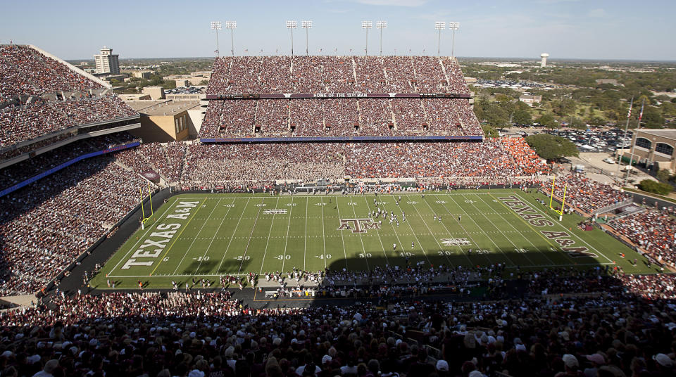 COLLEGE STATION, TX – SEPTEMBER 24: A general view of Kyle Field on September 24, 2011 in College Station, Texas. (Photo by Bob Levey/Getty Images)