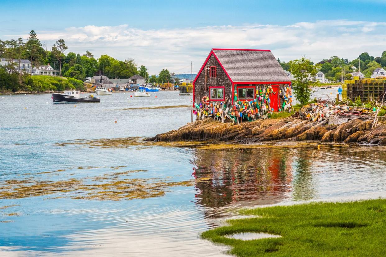 lobster shack in mackerel cove maine