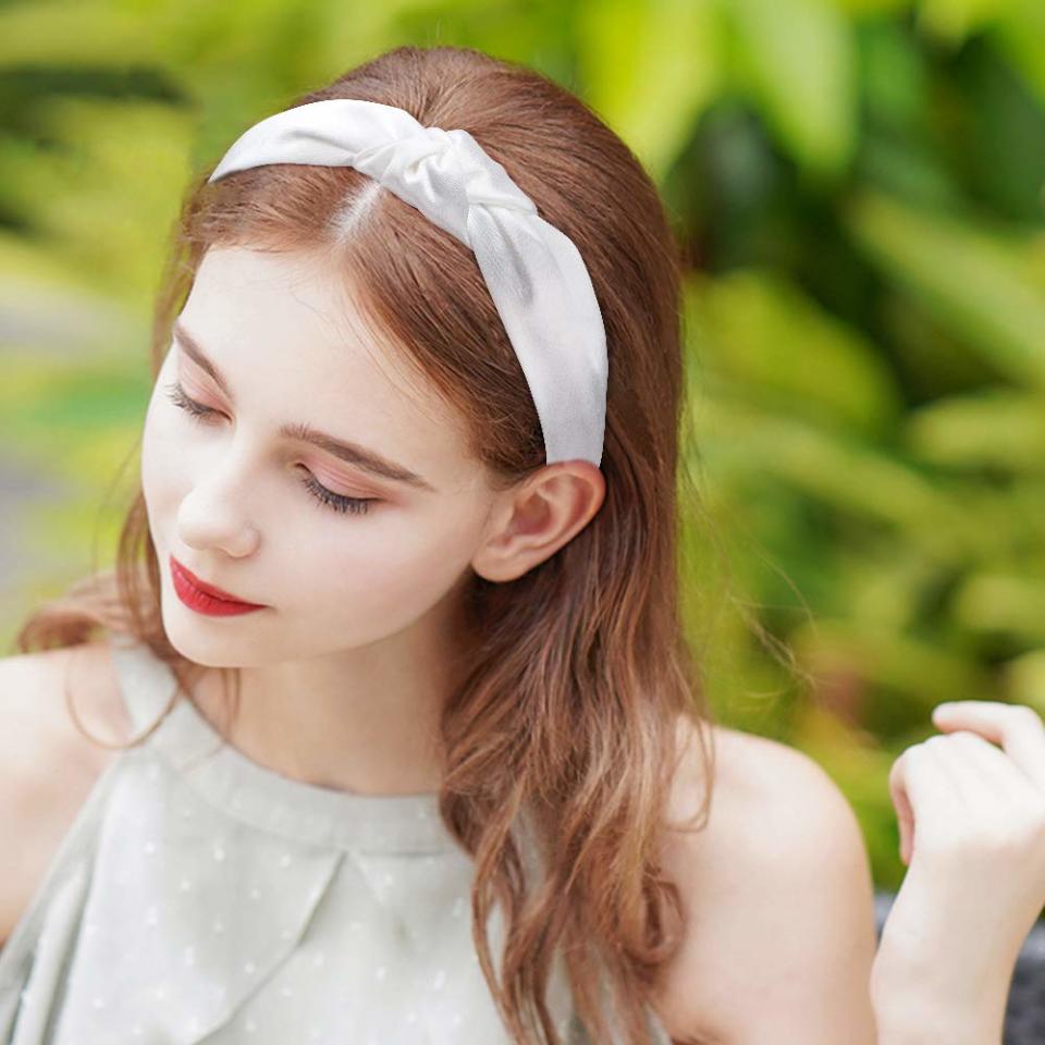 Satin Knot Headband for Women. (Photo: Amazon)