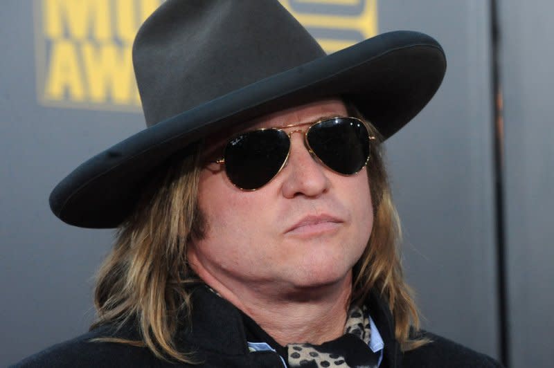 Val Kilmer arrives at the 37th annual American Music Awards in Los Angeles in 2009. File Photo by Jim Ruymen/UPI