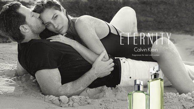 ed burns christy turlington calvin klein 