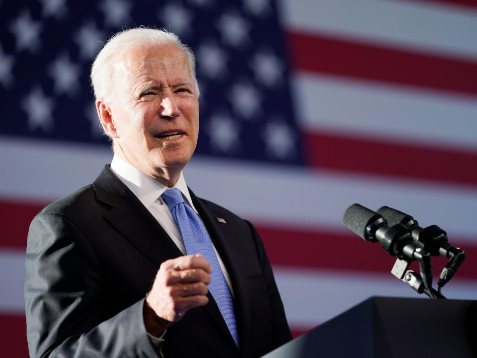 President Joe Biden speaks during a news conference after meeting with Russian President Vladimir Putin, Wednesday, June 16, 2021, in Geneva, Switzerland. (AP)