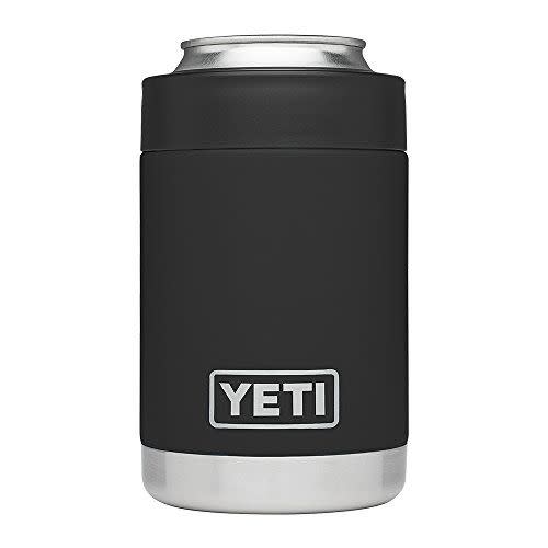 <p><strong>Yeti</strong></p><p>amazon.com</p><p><strong>48.95</strong></p><p><a href="https://www.amazon.com/dp/B071F7S6LM?tag=syn-yahoo-20&ascsubtag=%5Bartid%7C10067.g.27244263%5Bsrc%7Cyahoo-us" rel="nofollow noopener" target="_blank" data-ylk="slk:Shop Now;elm:context_link;itc:0;sec:content-canvas" class="link ">Shop Now</a></p><p>Double-walled construction helps this beer holder regulate temperature so your can stays chilly no matter how hot the day gets. </p>