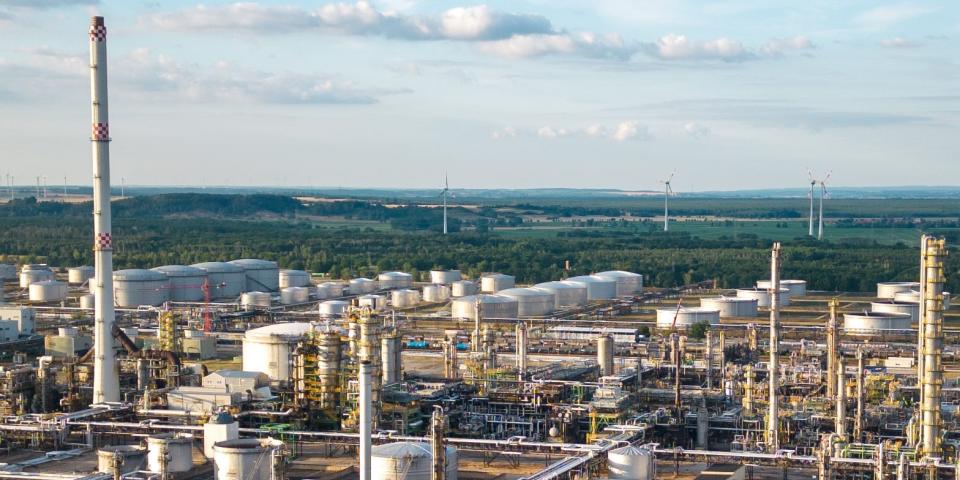 Oil refinery