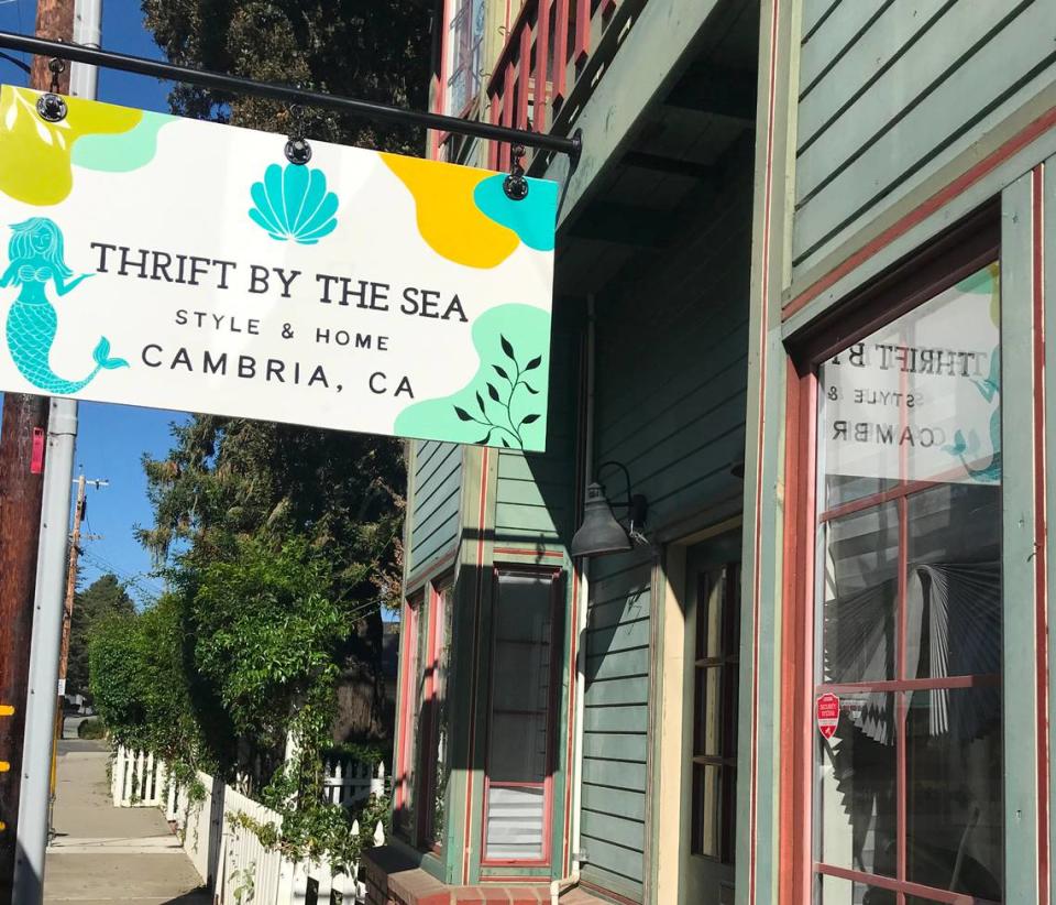 The Thrift by the Sea shop in Cambria’s East Village area is ready for people on the hunt for gently used or new bargains.